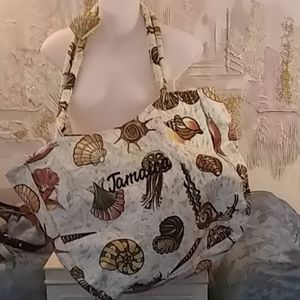 Beach bag, says Jamaica on it. Big.